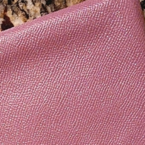 🩷 COACH  Pink Saffiano Leather Wristlet Silvertone NWOT! - Picture 5 of 8